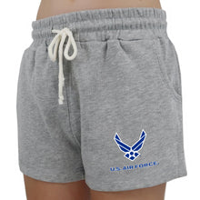 Load image into Gallery viewer, Air Force Ladies Wings Logo Rally Short