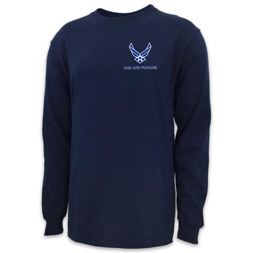 Air Force Wings Logo Long Sleeve T-Shirt