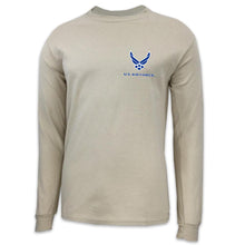 Load image into Gallery viewer, Air Force Wings Logo Long Sleeve T-Shirt