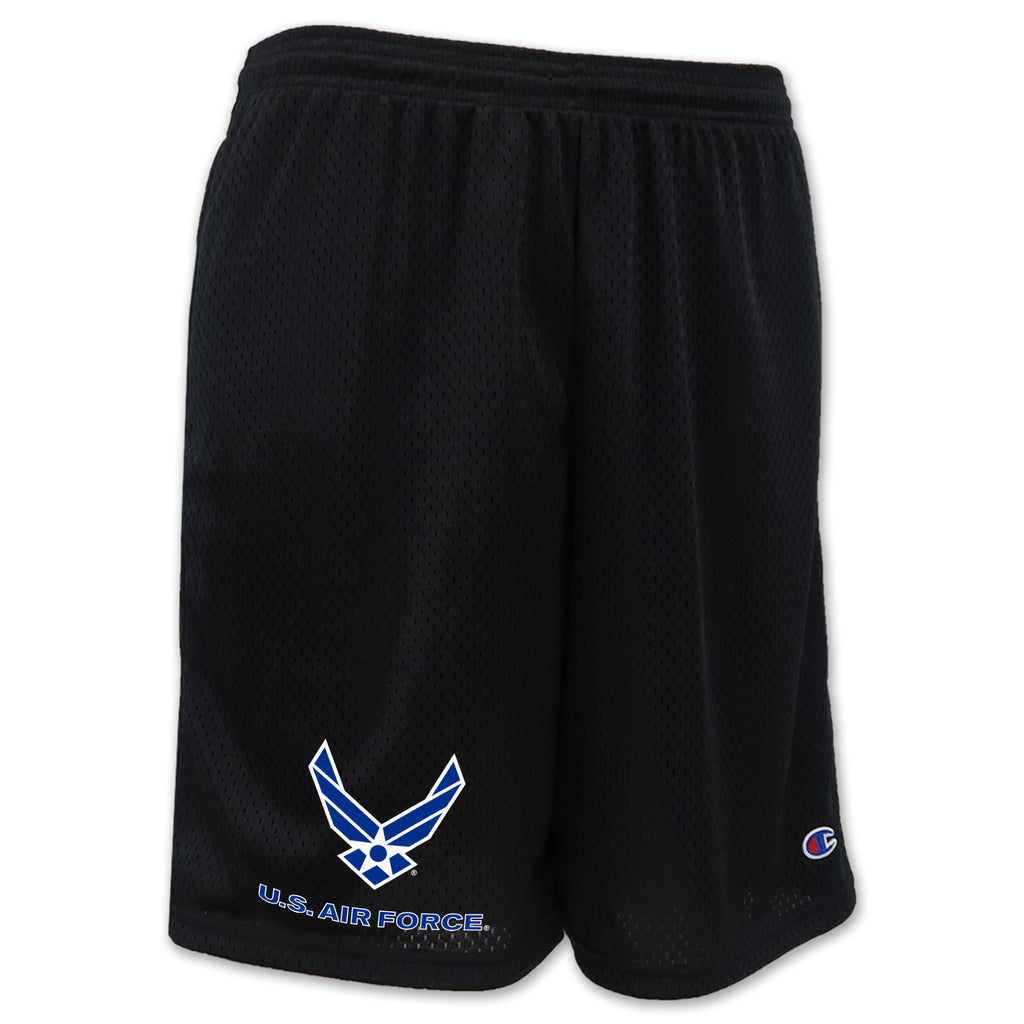 Air Force Champion Wings Logo Mesh Short