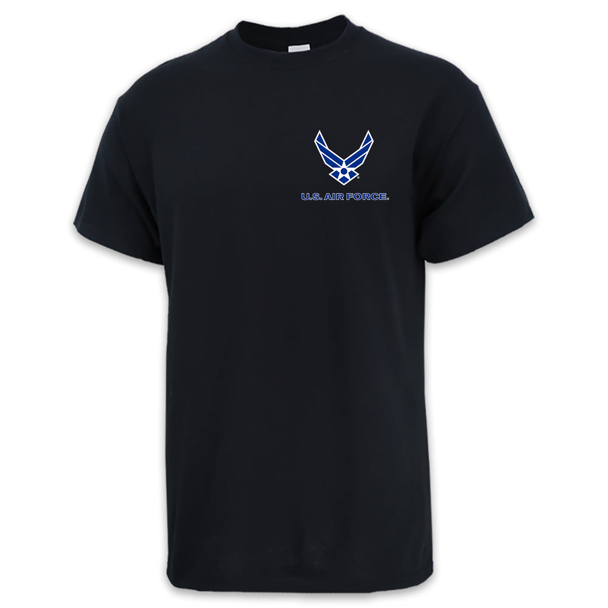 Air Force Wings Left Chest Logo T-Shirt