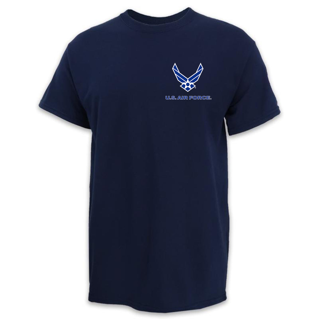 Air Force Wings Left Chest Logo T-Shirt