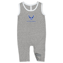 Load image into Gallery viewer, Air Force Wings Infant Tank Romper