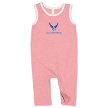 Load image into Gallery viewer, Air Force Wings Infant Tank Romper