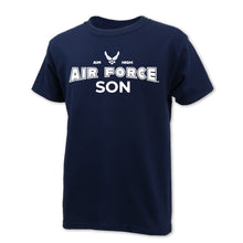 Load image into Gallery viewer, Air Force Son Youth T-Shirt (Navy)