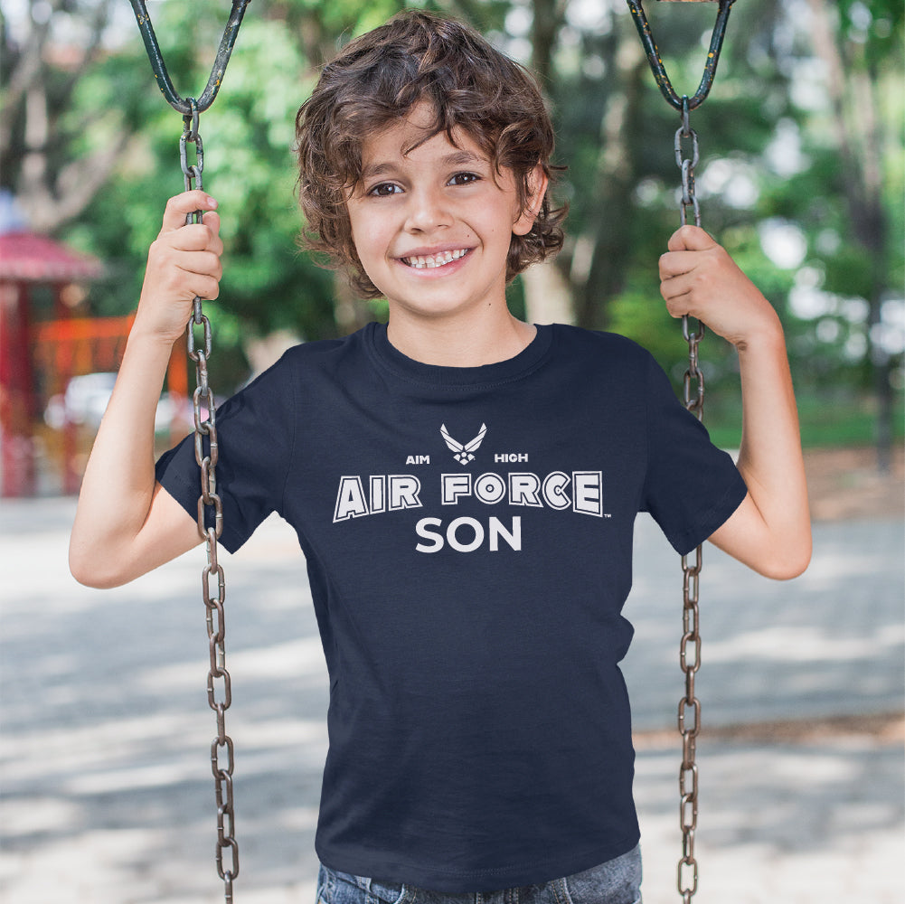 Air Force Son Youth T-Shirt (Navy)