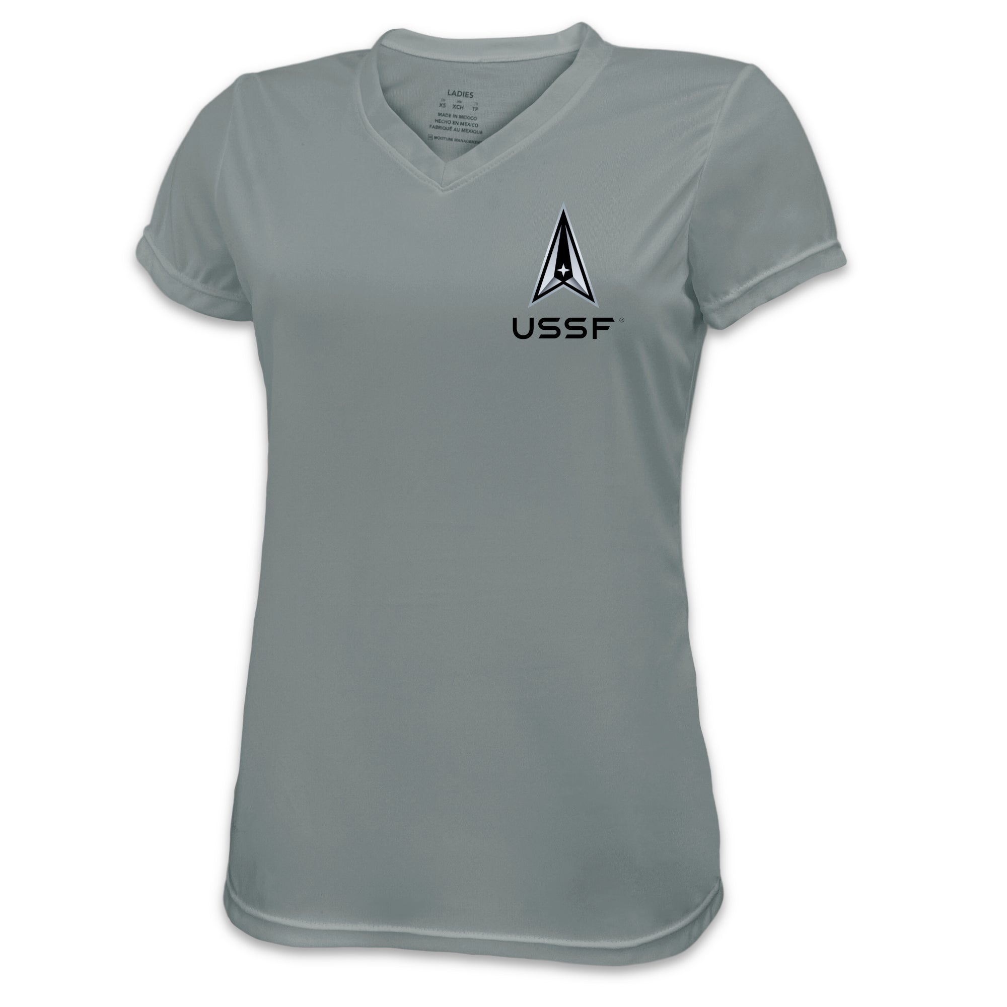 Space Force Ladies Delta Left Chest Performance T-Shirt