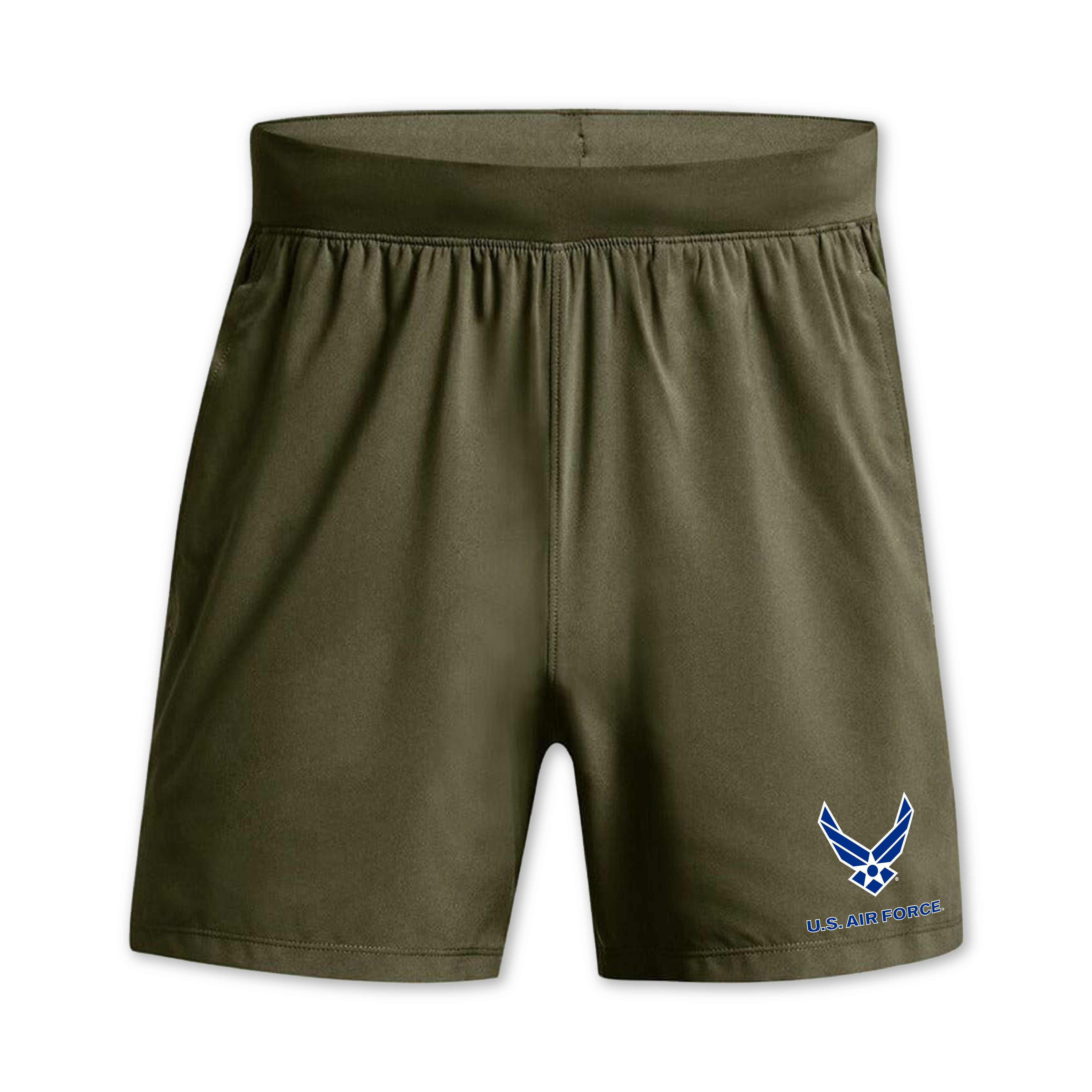 Air Force Wings Men's Under Armour Tactical Academy 5" Shorts