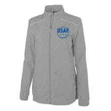 Load image into Gallery viewer, Air Force Ladies Retired Pack-N-Go Reflective Jacket