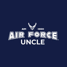 Load image into Gallery viewer, Air Force Uncle T-Shirt (Navy)