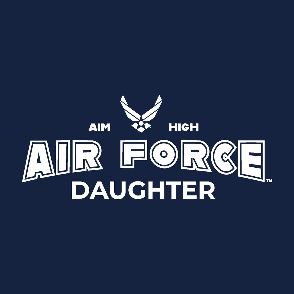 Air Force Daughter Youth Hood (Navy)