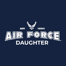 Load image into Gallery viewer, Air Force Daughter Youth Hood (Navy)