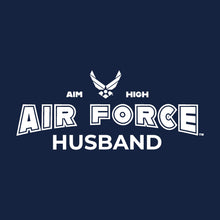 Load image into Gallery viewer, Air Force Husband Hood (Navy)