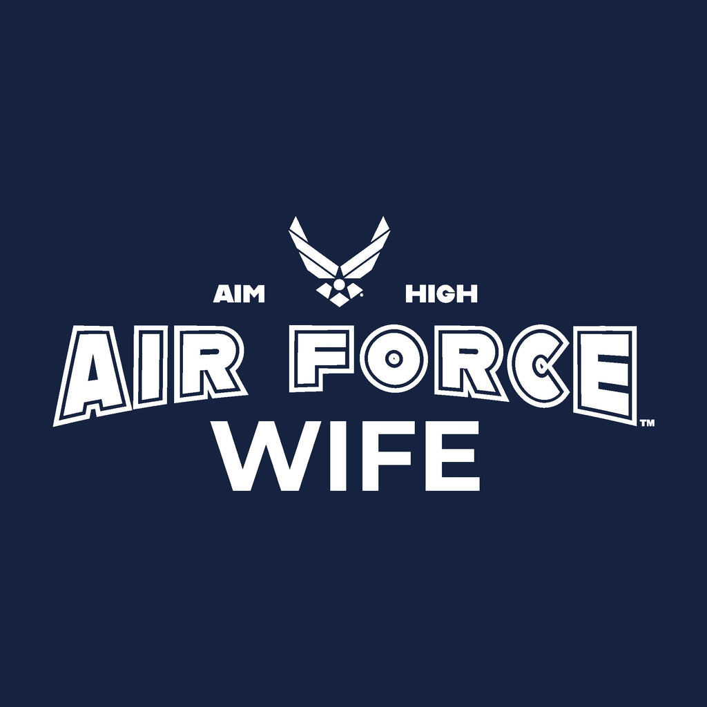 Air Force Wife Hood (Navy)