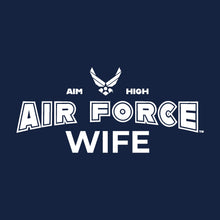 Load image into Gallery viewer, Air Force Wife Hood (Navy)