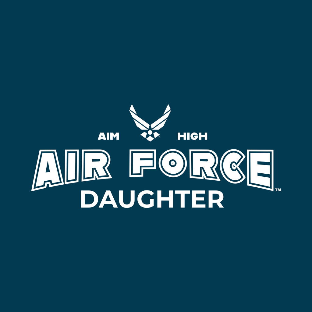 Air Force Champion Daughter Ladies Crewneck (Blue)