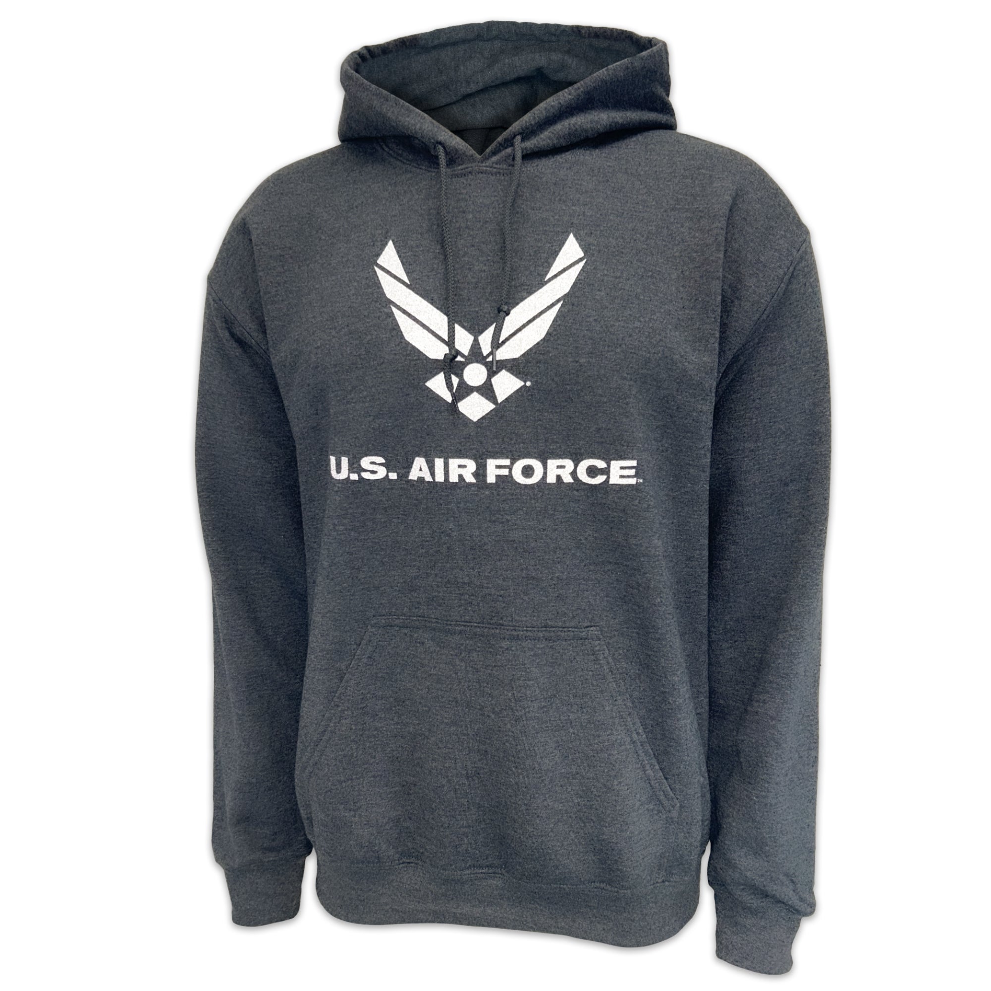 Air Force Reflective Logo Hood (Charcoal)