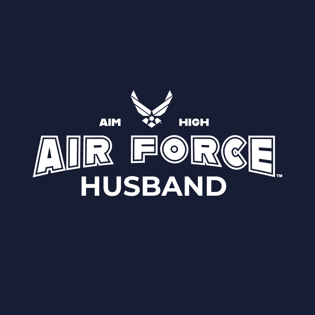 Air Force Husband T-Shirt (Navy)