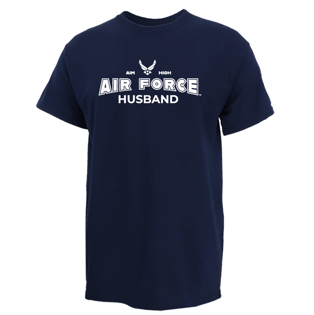 Air Force Husband T-Shirt (Navy)