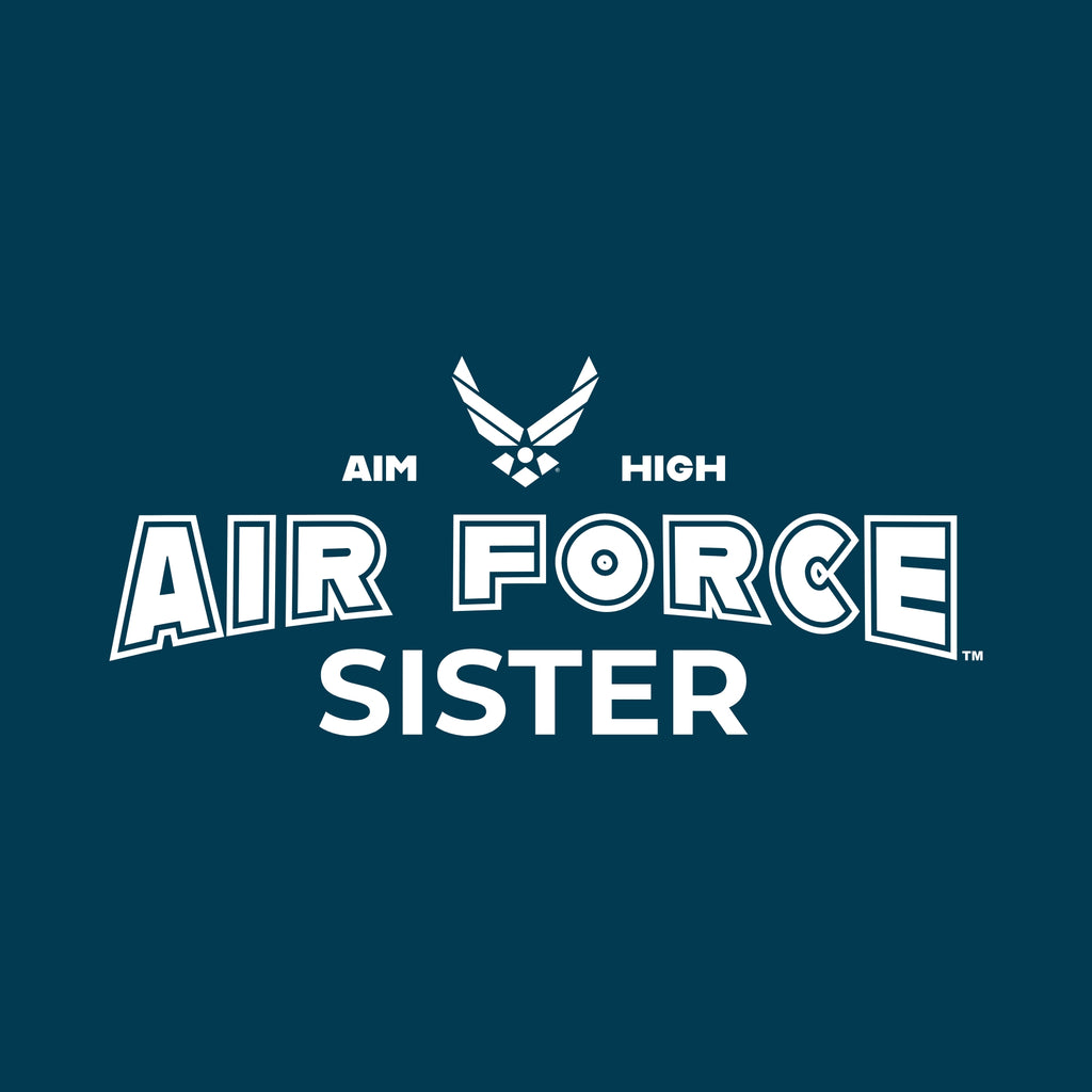 Air Force Champion Sister Ladies Crewneck (Blue)