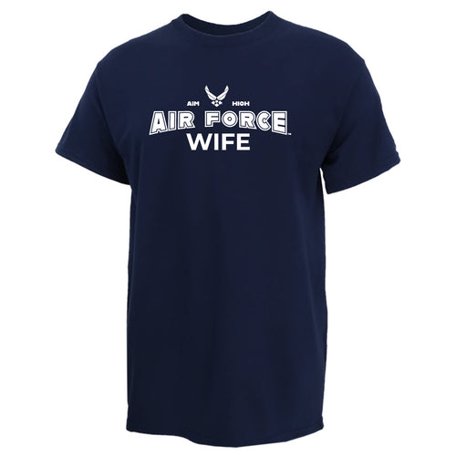 Air Force Wife T-Shirt (Navy)