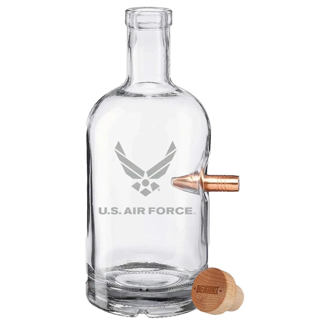 Air Force Wings 50BMG Bullet 750ML Decanter