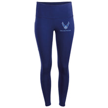 Load image into Gallery viewer, Air Force Wings Adore Leggings (Navy)