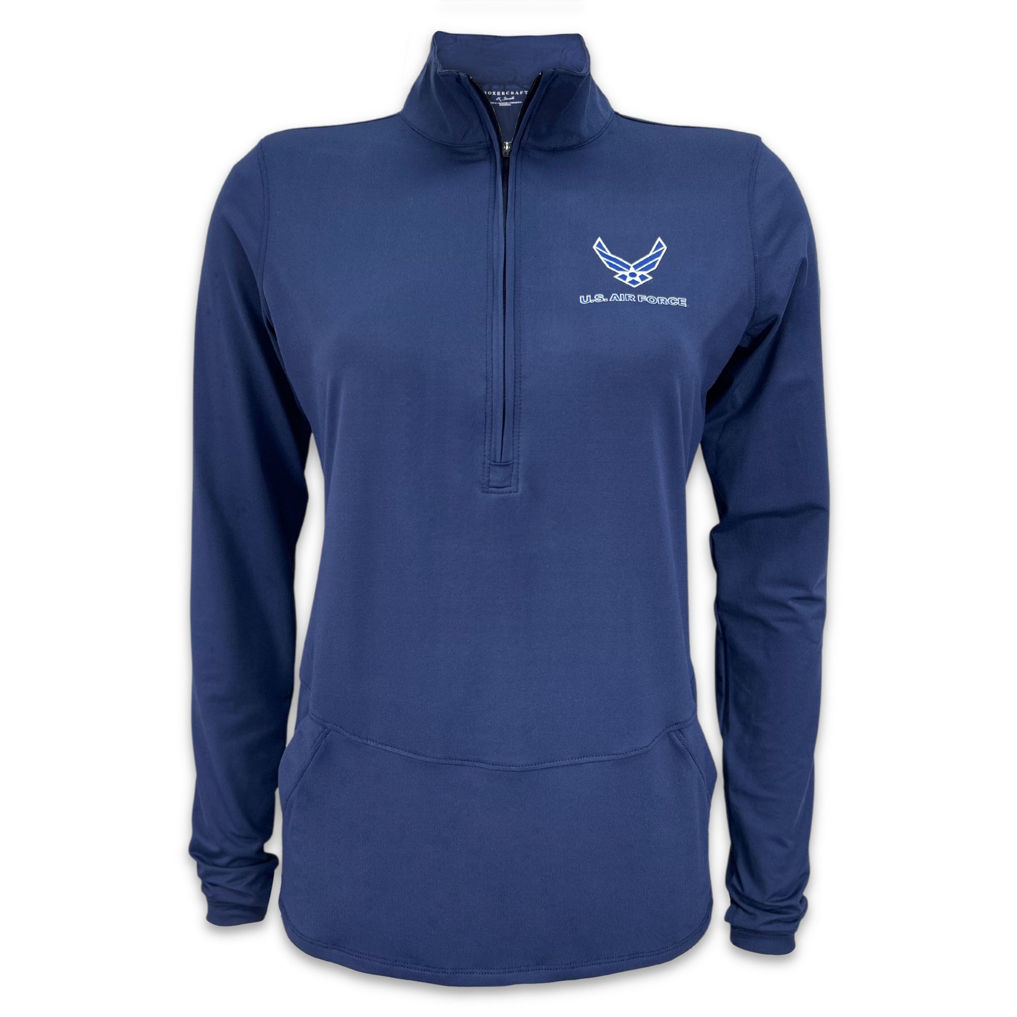 Air Force Ladies Flex Quarter Zip (Navy)