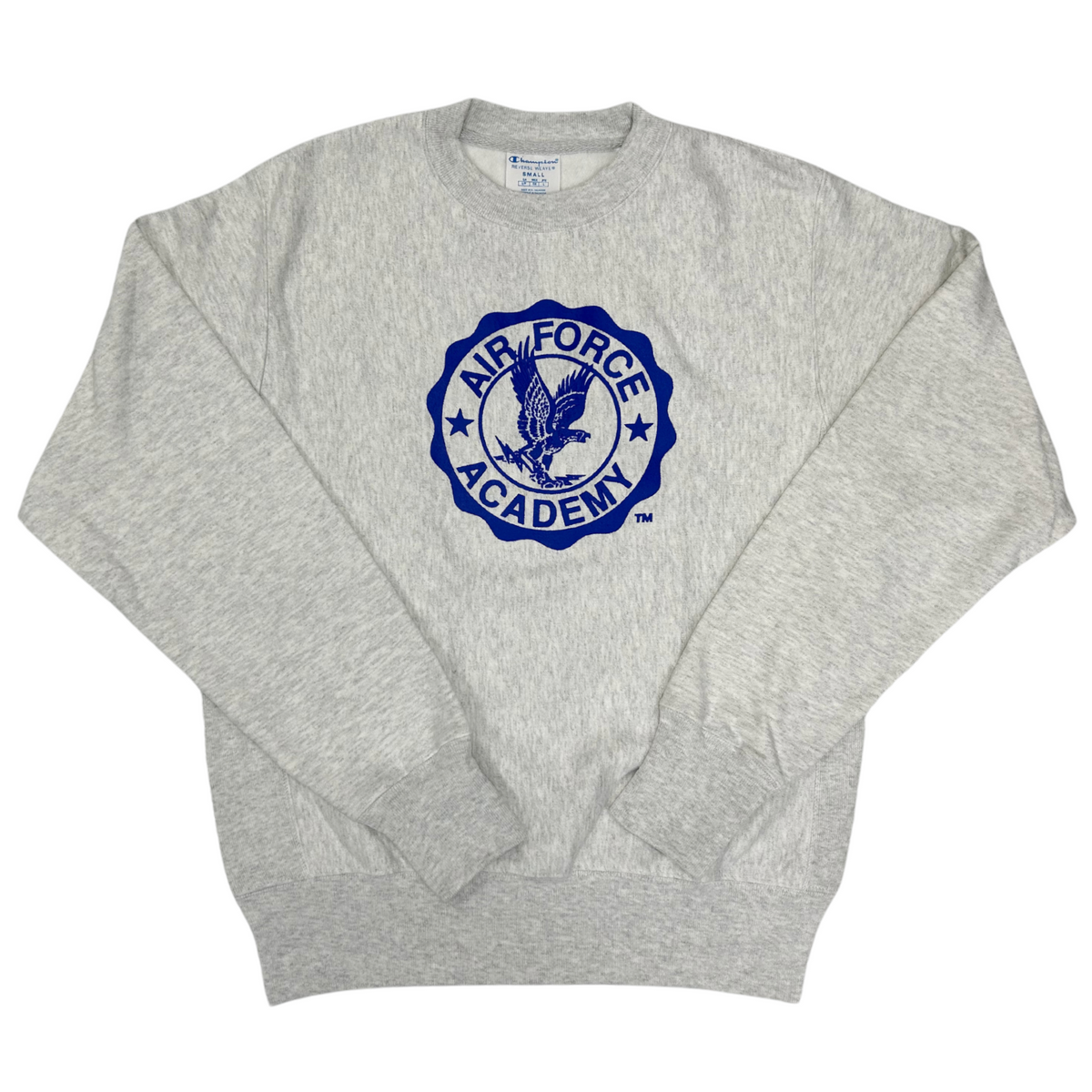 Air Force Academy Champion Reverse Weave Crewneck (Ash)