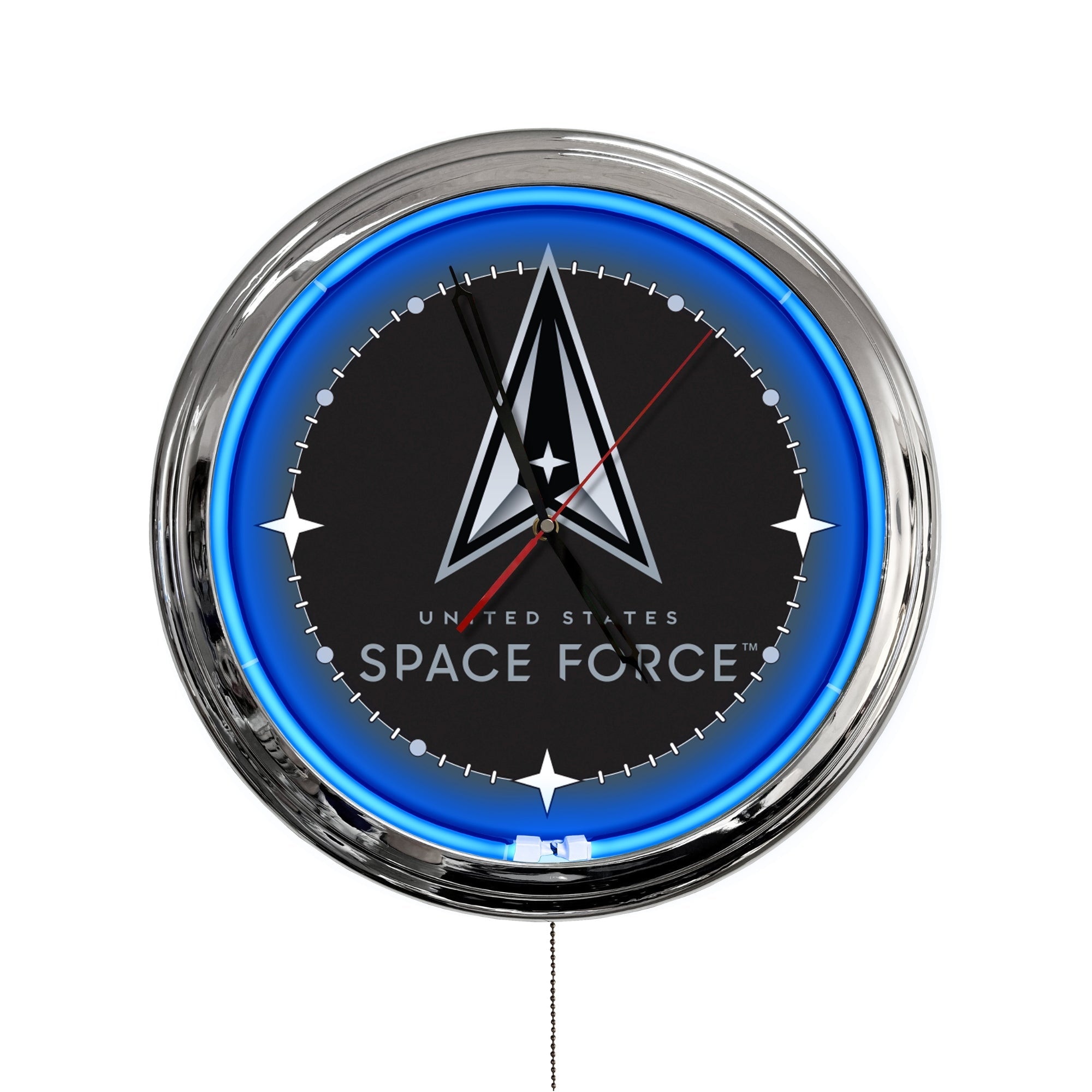 United States Space Force 16in LED Wall Clock*