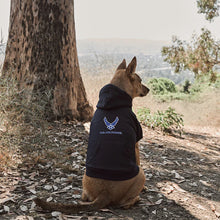 Load image into Gallery viewer, Air Force Wings Dog Hoodie