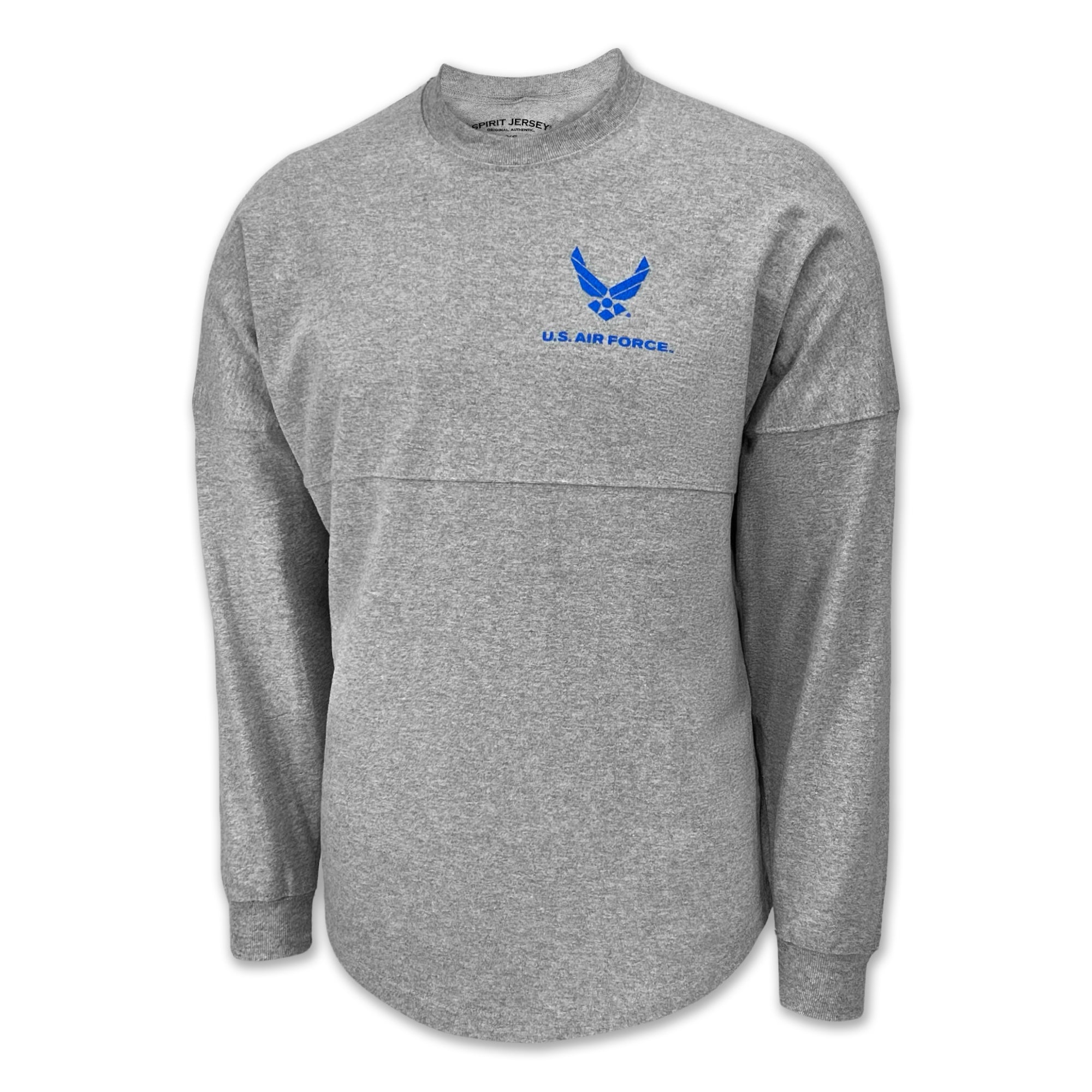 Air Force Wings Original Crew Neck Spirit Jersey (Heather Grey)