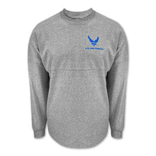 Load image into Gallery viewer, Air Force Wings Original Crew Neck Spirit Jersey (Heather Grey)