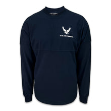 Load image into Gallery viewer, Air Force Wings Original Crew Neck Spirit Jersey (Navy)