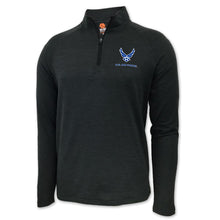 Load image into Gallery viewer, Air Force Wings Performance 1/4 Zip (Charcoal)