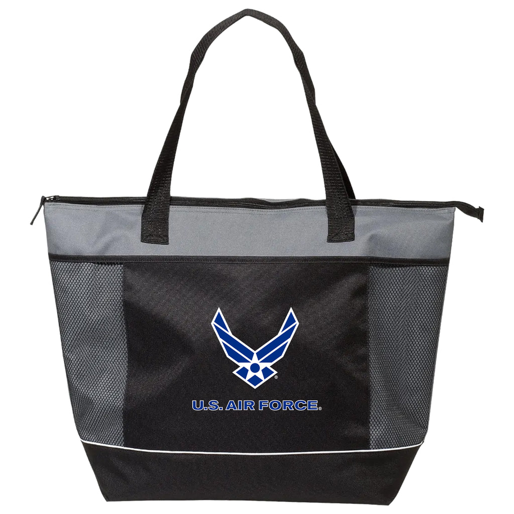 Air Force Shopping Cooler Tote (Grey)