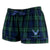 Air Force Ladies Wings Logo Flannel Shorts (Blackwatch)