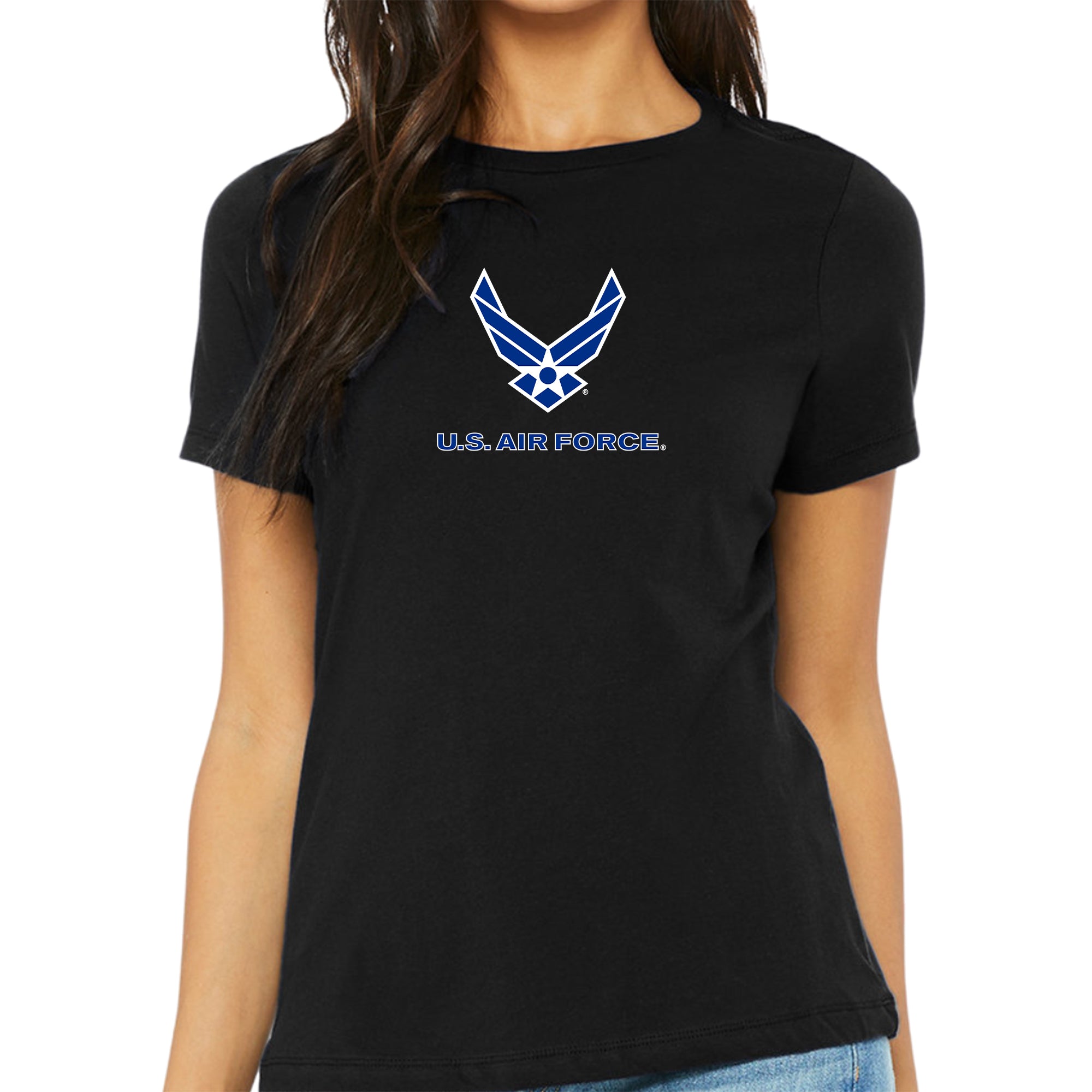 Air Force Ladies Wings Logo T-Shirt