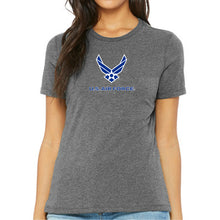 Load image into Gallery viewer, Air Force Ladies Wings Logo T-Shirt