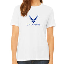 Load image into Gallery viewer, Air Force Ladies Wings Logo T-Shirt