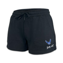 Load image into Gallery viewer, Air Force Lady Vet Ladies Fleece Shorts (4 colors available)