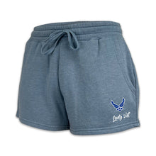 Load image into Gallery viewer, Air Force Lady Vet Ladies Fleece Shorts (4 colors available)