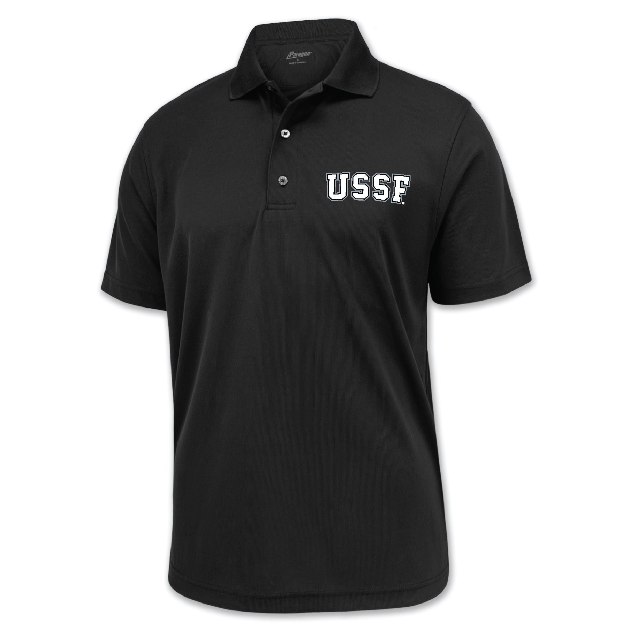 Space Force Block Performance Polo