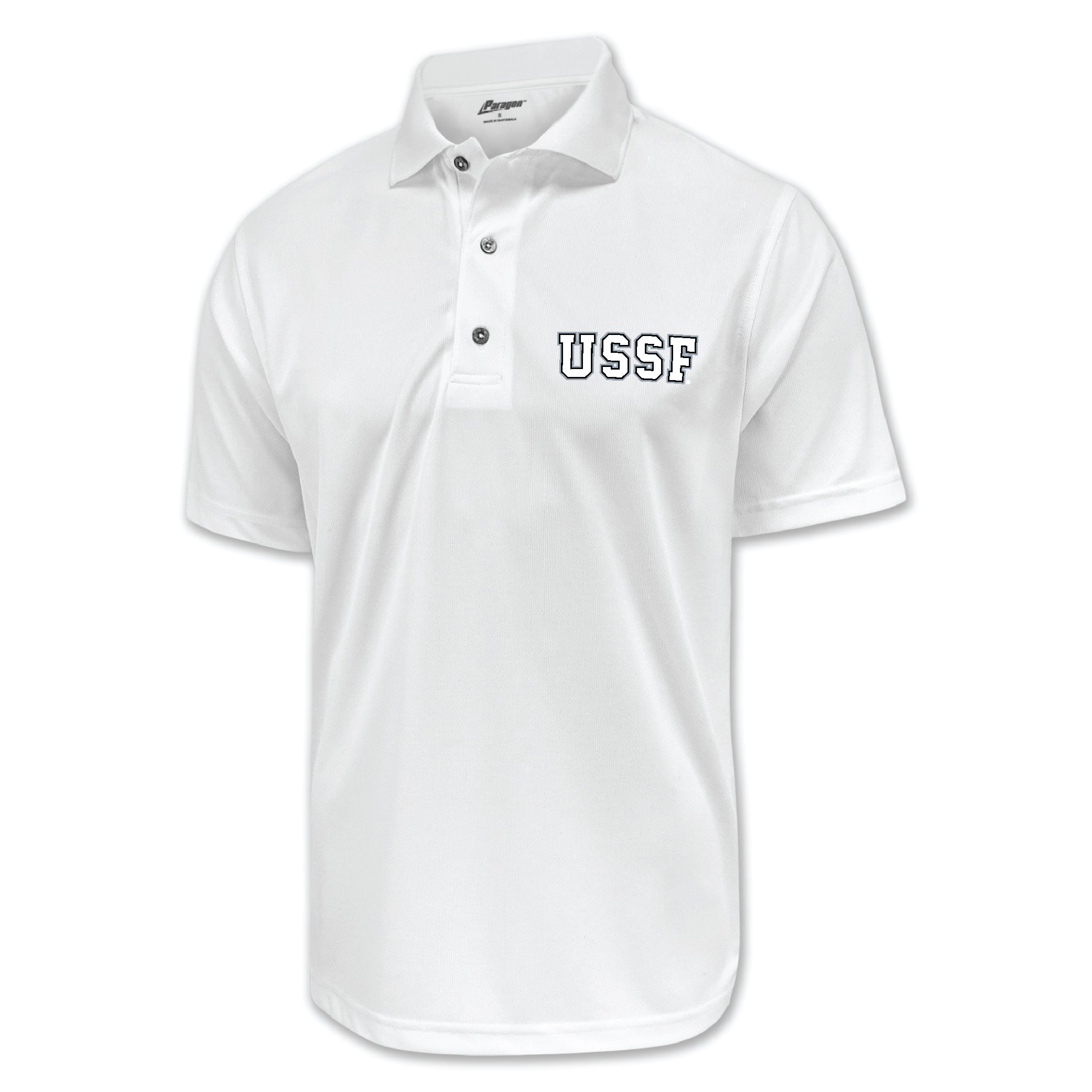 Space Force Block Performance Polo