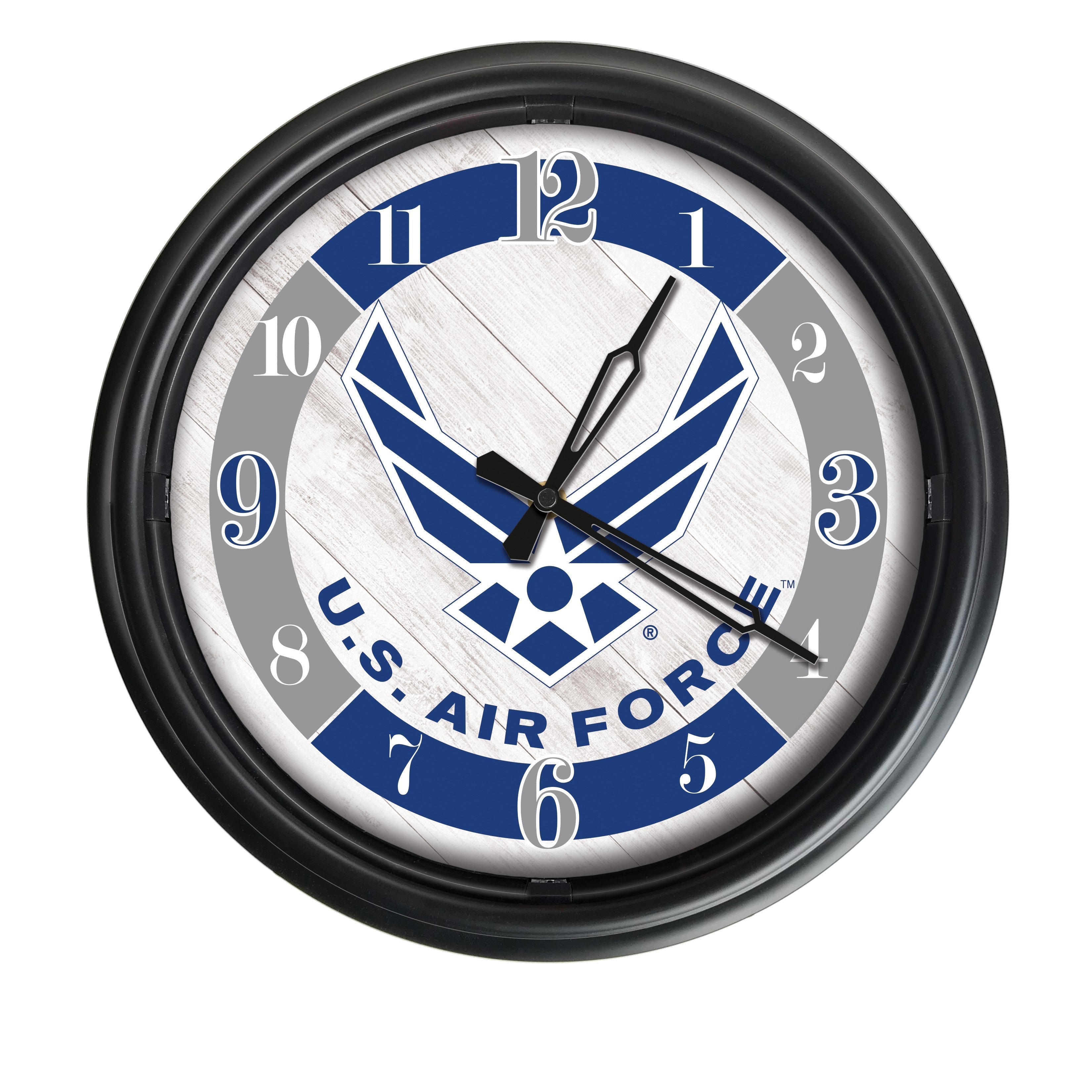 United States Air Force Indoor/Outdoor LED Wall Clock*