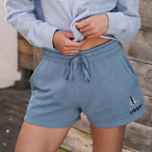 Load image into Gallery viewer, Space Force Delta Ladies Fleece Shorts (4 colors available)