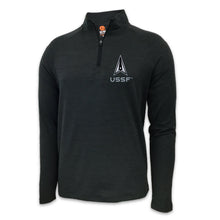 Load image into Gallery viewer, Space Force Delta Performance 1/4 Zip (Charcoal)