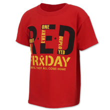 Load image into Gallery viewer, R.E.D. Friday Youth T-Shirt (Red)