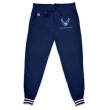 Load image into Gallery viewer, Air Force Wings Ladies French Terry Jogger