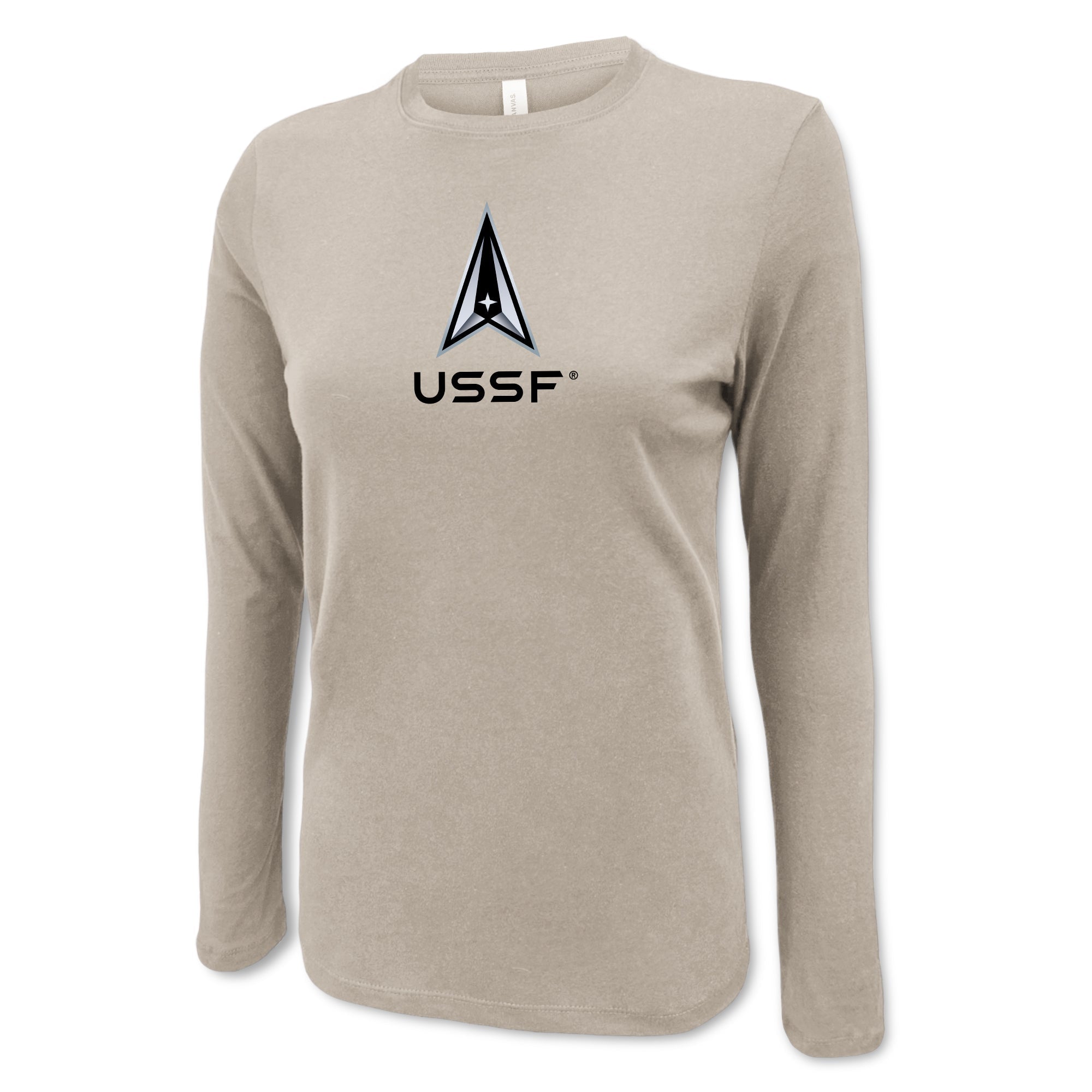 Space Force Delta Ladies Center Chest Long Sleeve